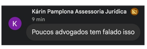 Depoimento de aluno FWP
